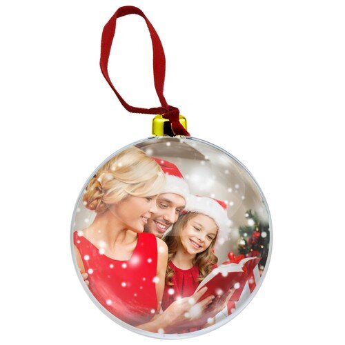 Елочный шар с вашим фото