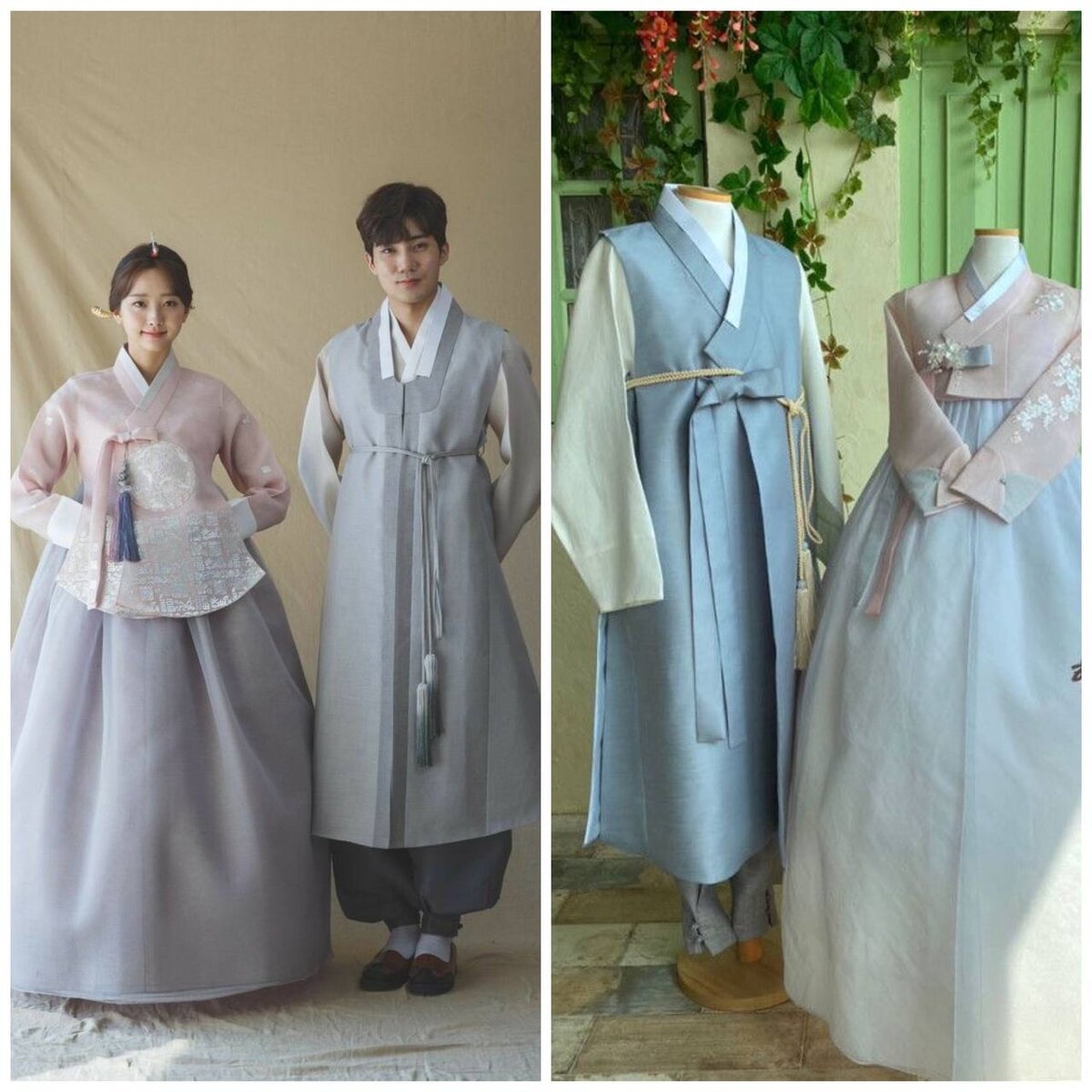 Традиционная  одежда - ханбок. 