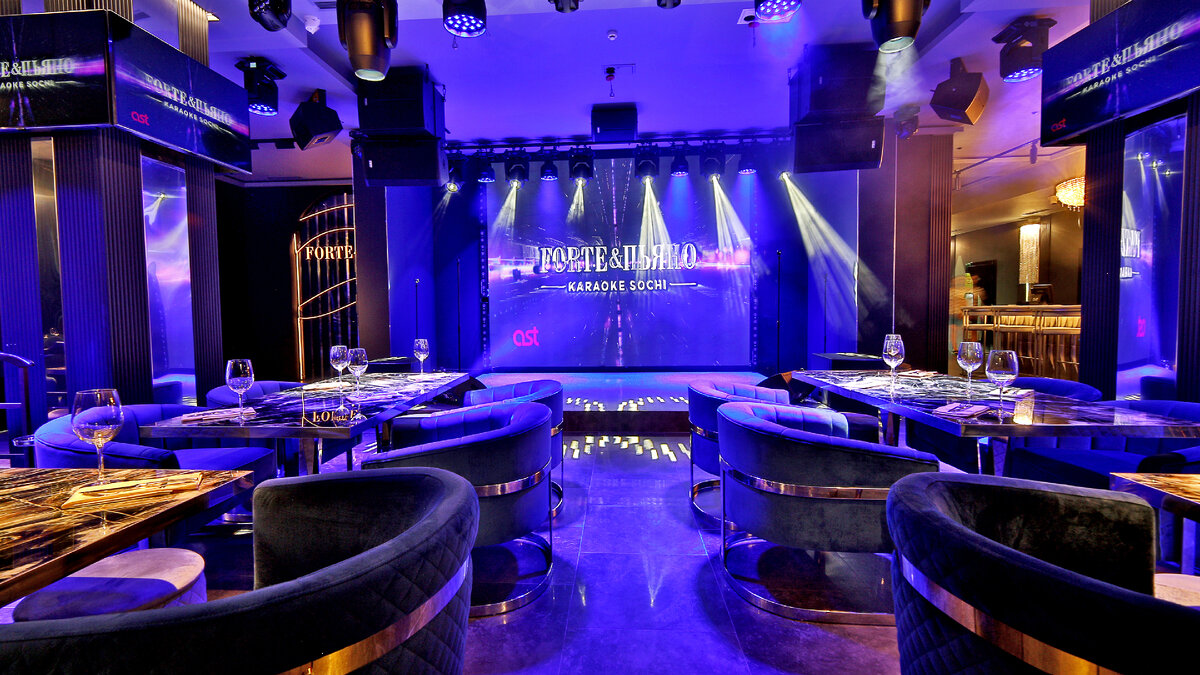 караоке-бар города Сочи Forte&Пьяно