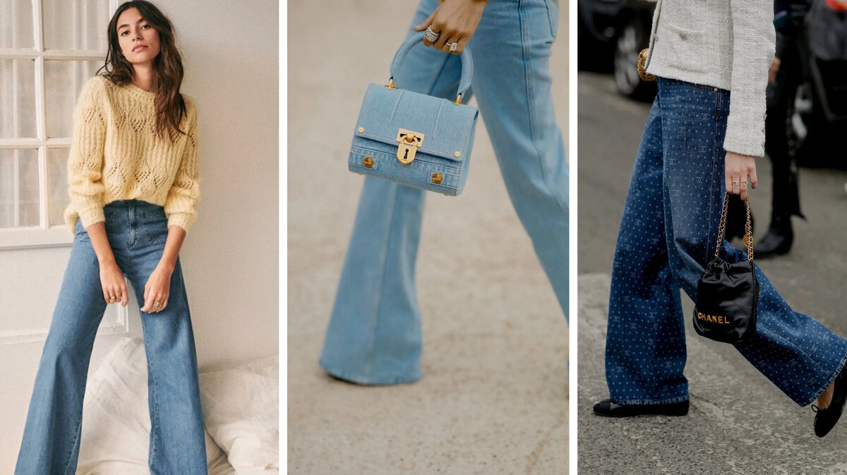Какие джинсы в моде 2024? Обзор стильных женских джинсов (фото)