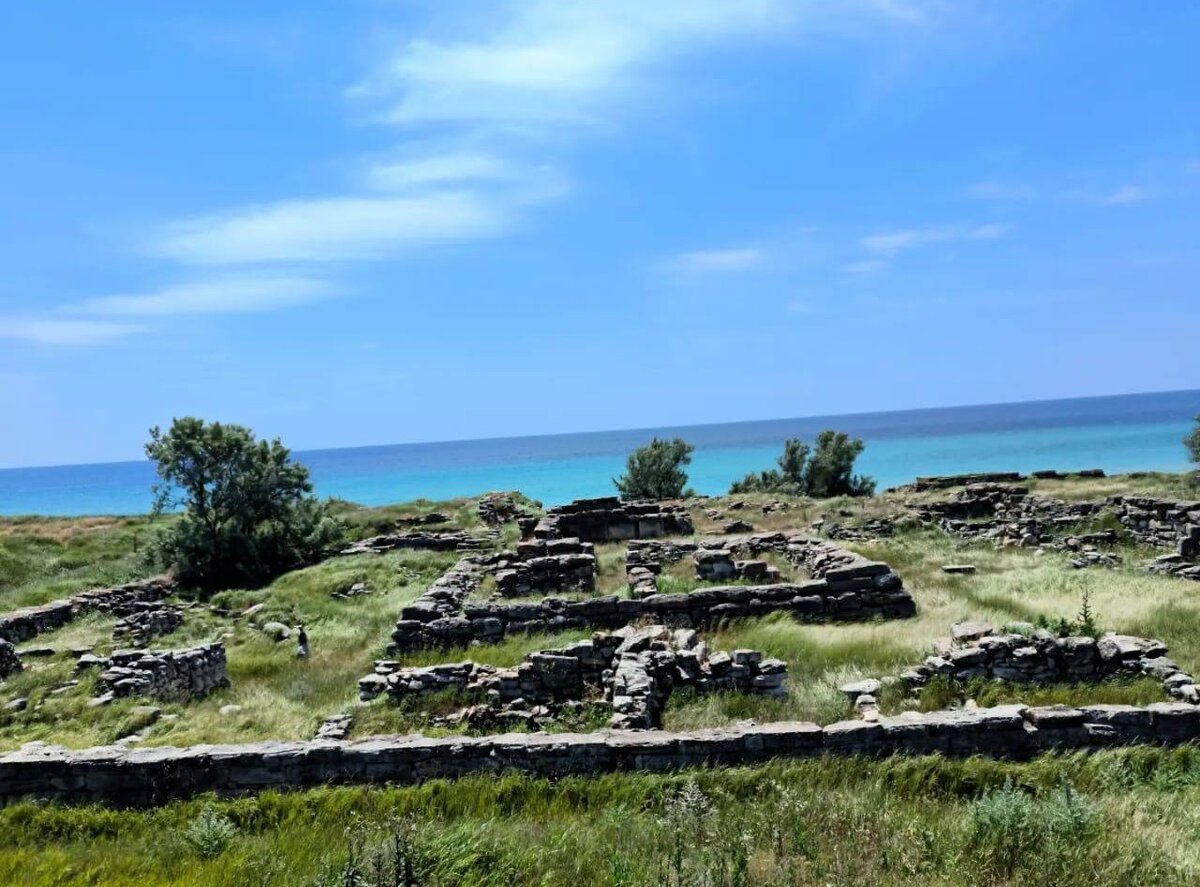 Городище Беляус - остатки древнего греко-скифского поселения. Фото канала.