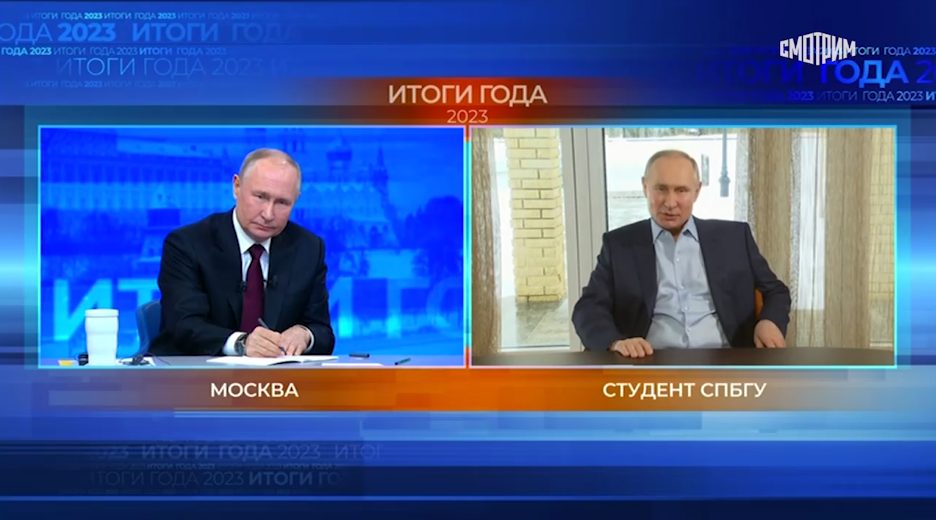    Владимир Путин: «Моим голосом буду говорить только я»