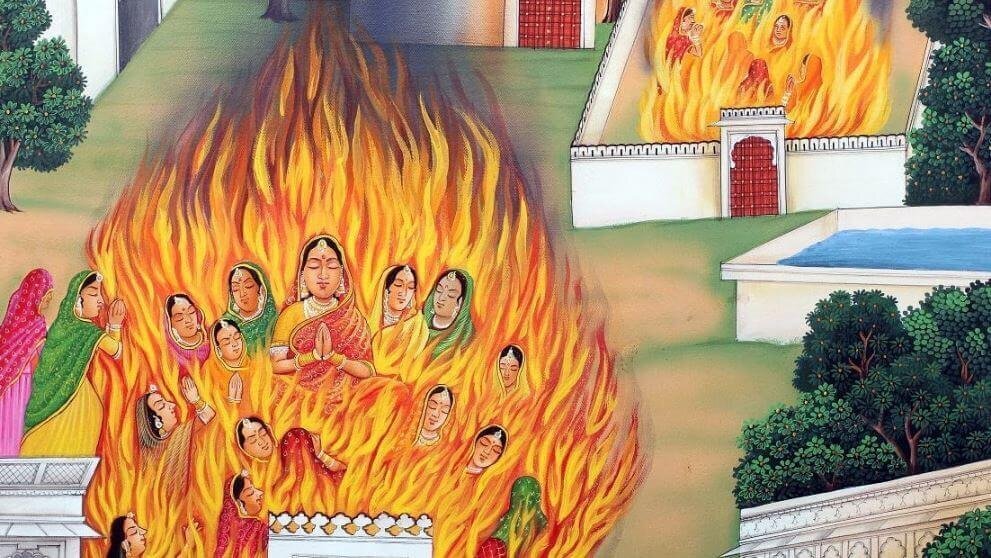 Перед выбором позора или смерти, женщины выбирали смерть.