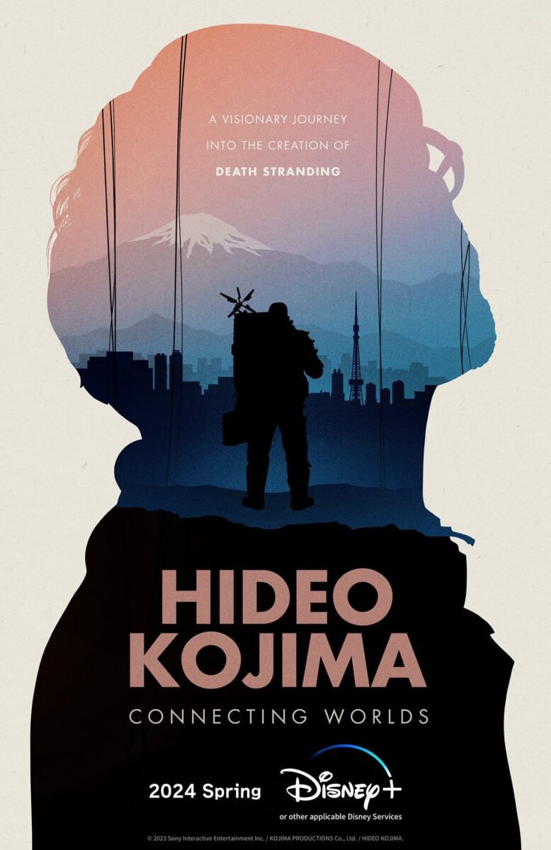   Хидео Кодзима-сан в своих социальных сетях объявил, что документальный фильм Hideo Kojima: Connecting Worlds, который посвящён ему, выйдет весной 2024 года.