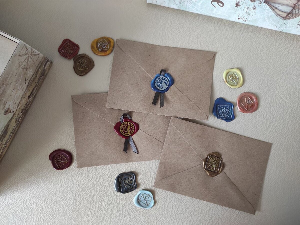 Так выглядят конверты для "классической" техники "16 конвертов".