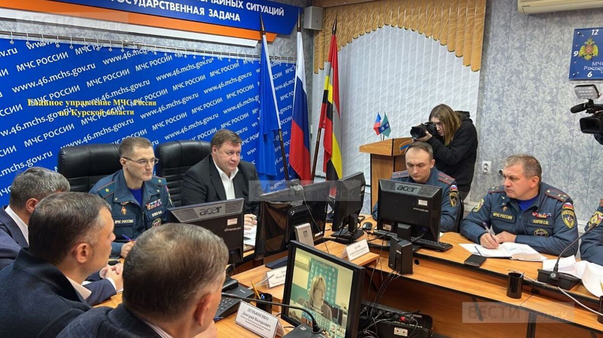    В Курской области прошло совещание оперштаба по вопросам уборки снега