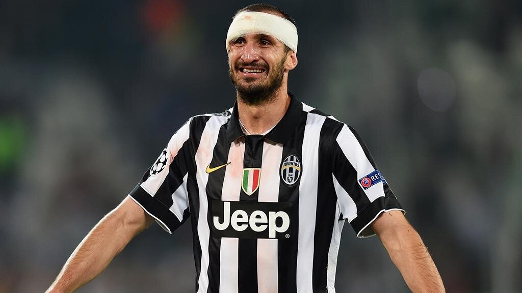 Экс-защитник «Ювентуса» Джорджо Кьеллини.