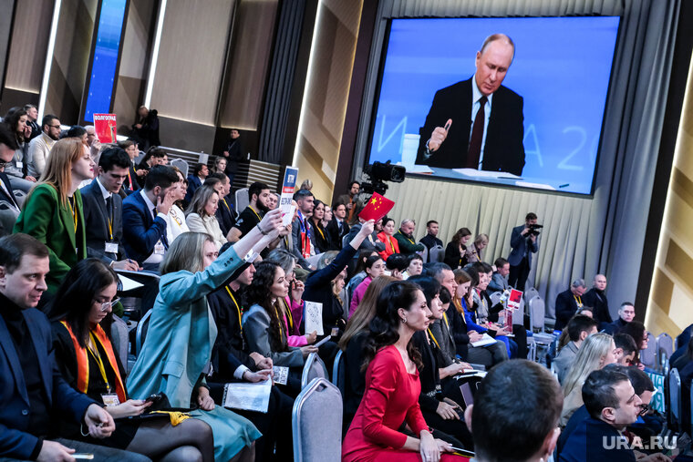    Жители Ямала задали вопрос президенту России во время трансляции