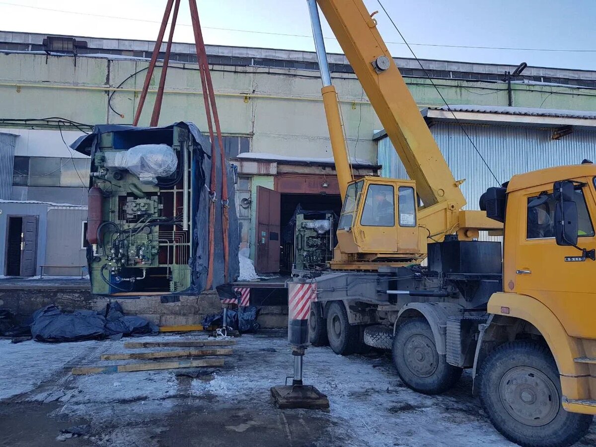 Монтаж промышленного оборудования и производственных линий в Краснодаре