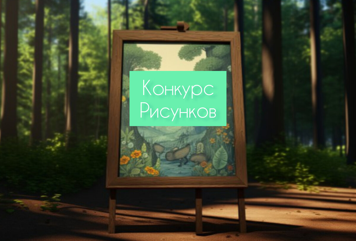 Объявление в лесу