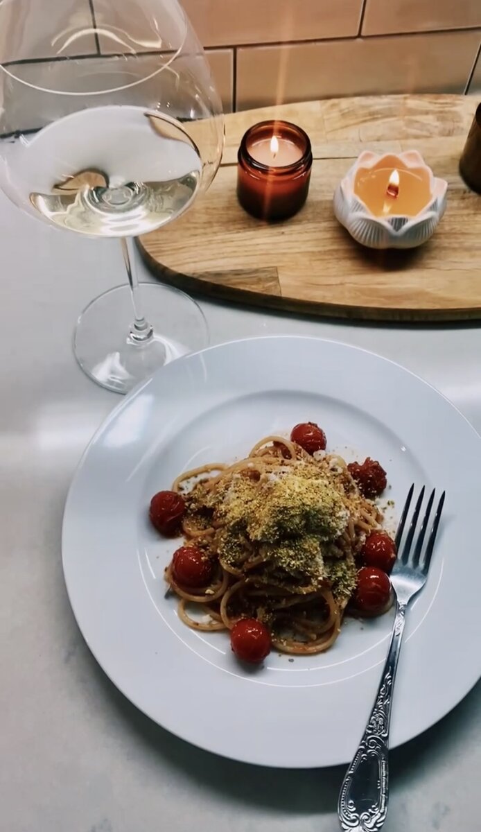 *так выглядит моя «голая паста»