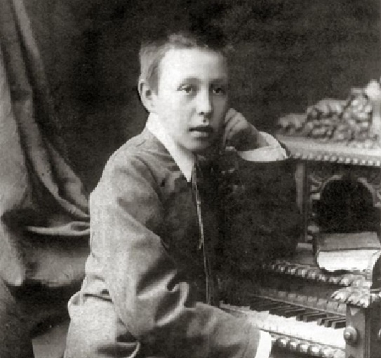 Серёжа Рахманинов - ученик младших классов Санкт-Петербургской консерватории (1882-1883)