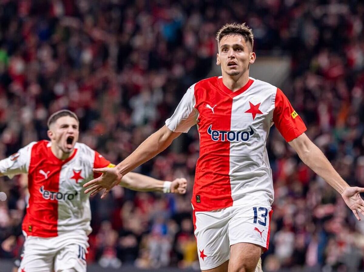    Футболист пражской "Славии" Моймир Хитил© Фото : Пресс-служба ФК "Славия"