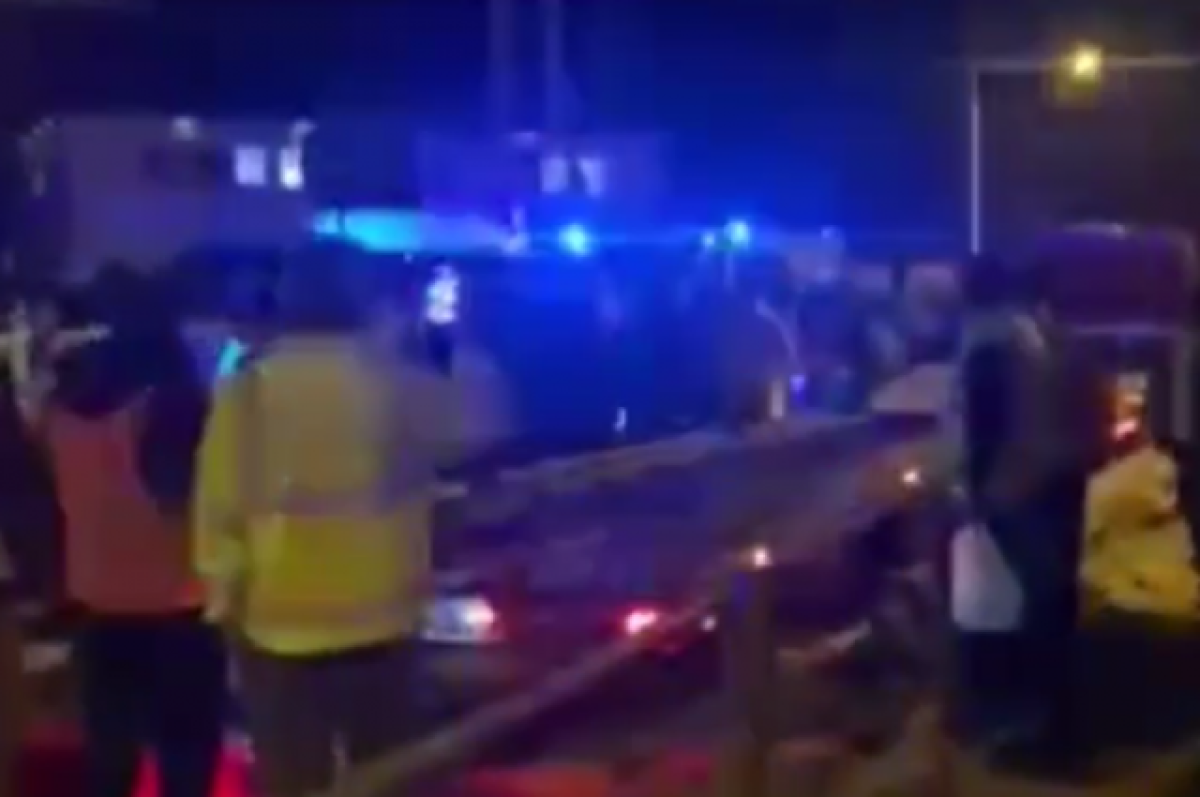    Польский дальнобойщик сбил трёх украинских водителей на границе