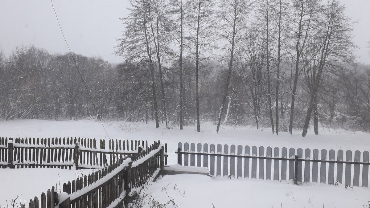 Снег валит 🤦‍♀️