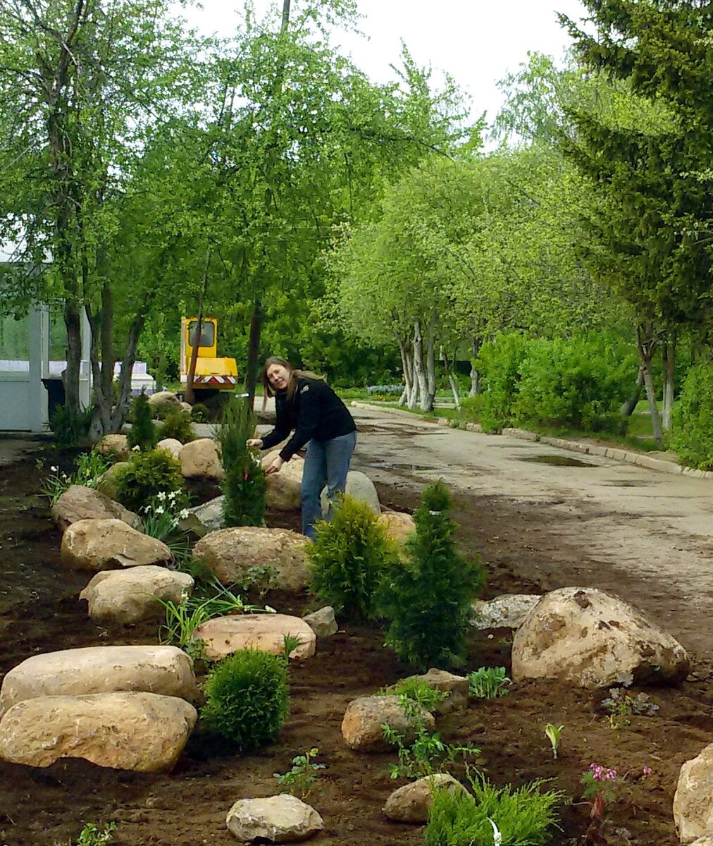 На объекте в 2013 году. 