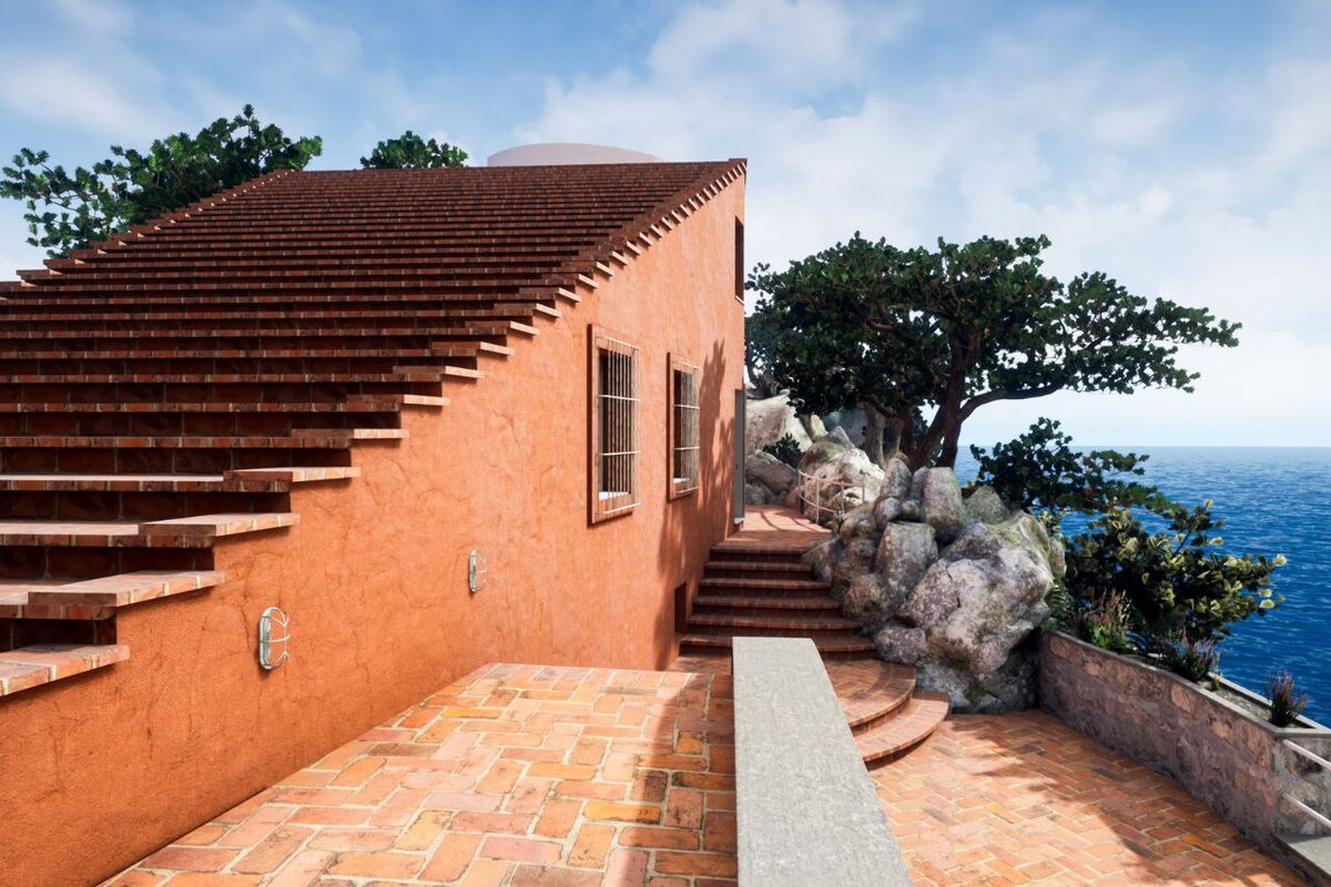 Самые интересные загородные дома мира. Дом Курцио Малапарте на Капри ...