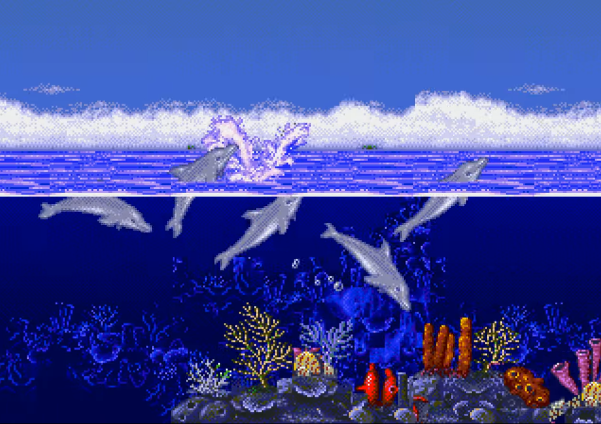 Ecco the Dolphin Sega