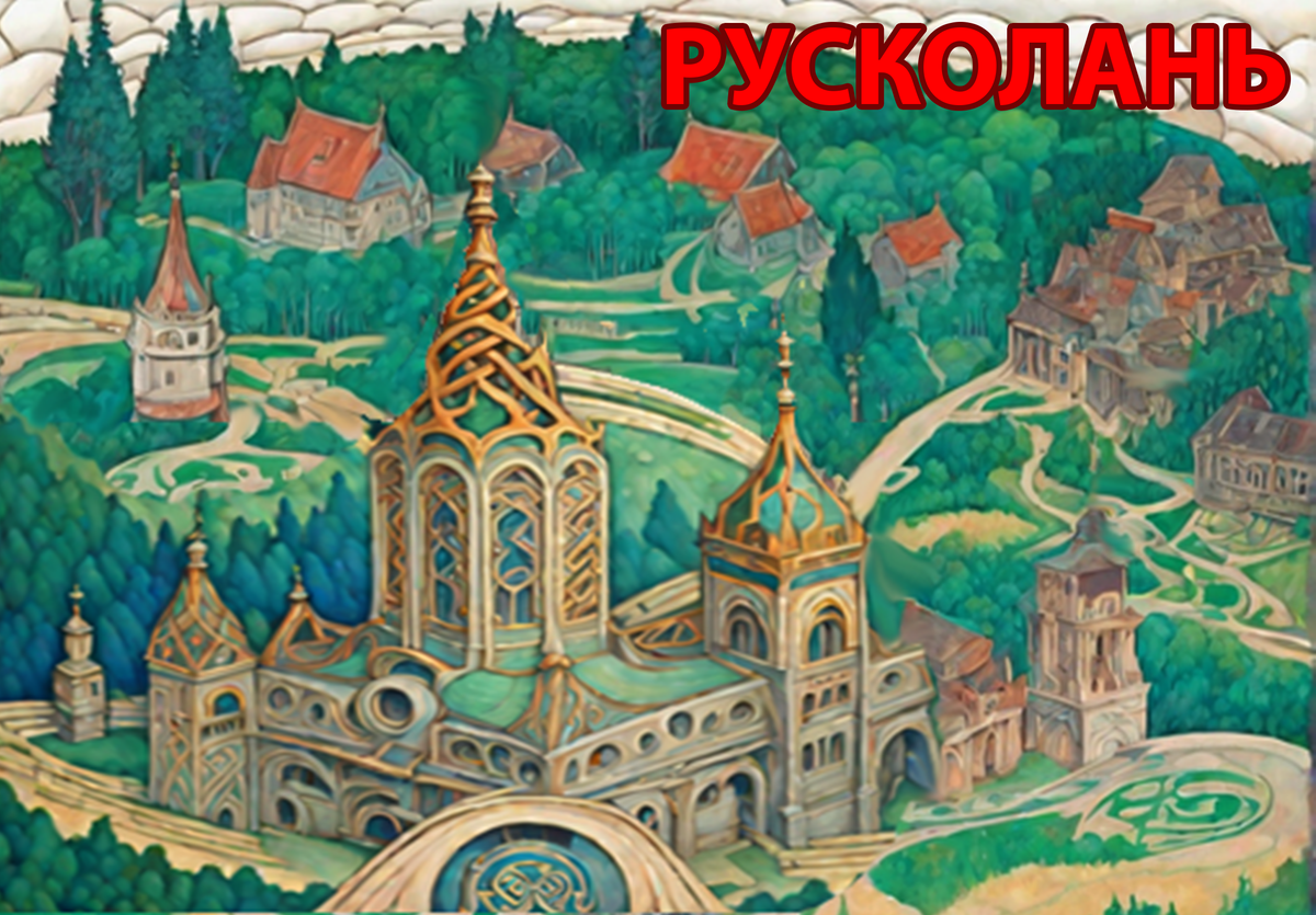 Русколань. Рис. А. Асова.