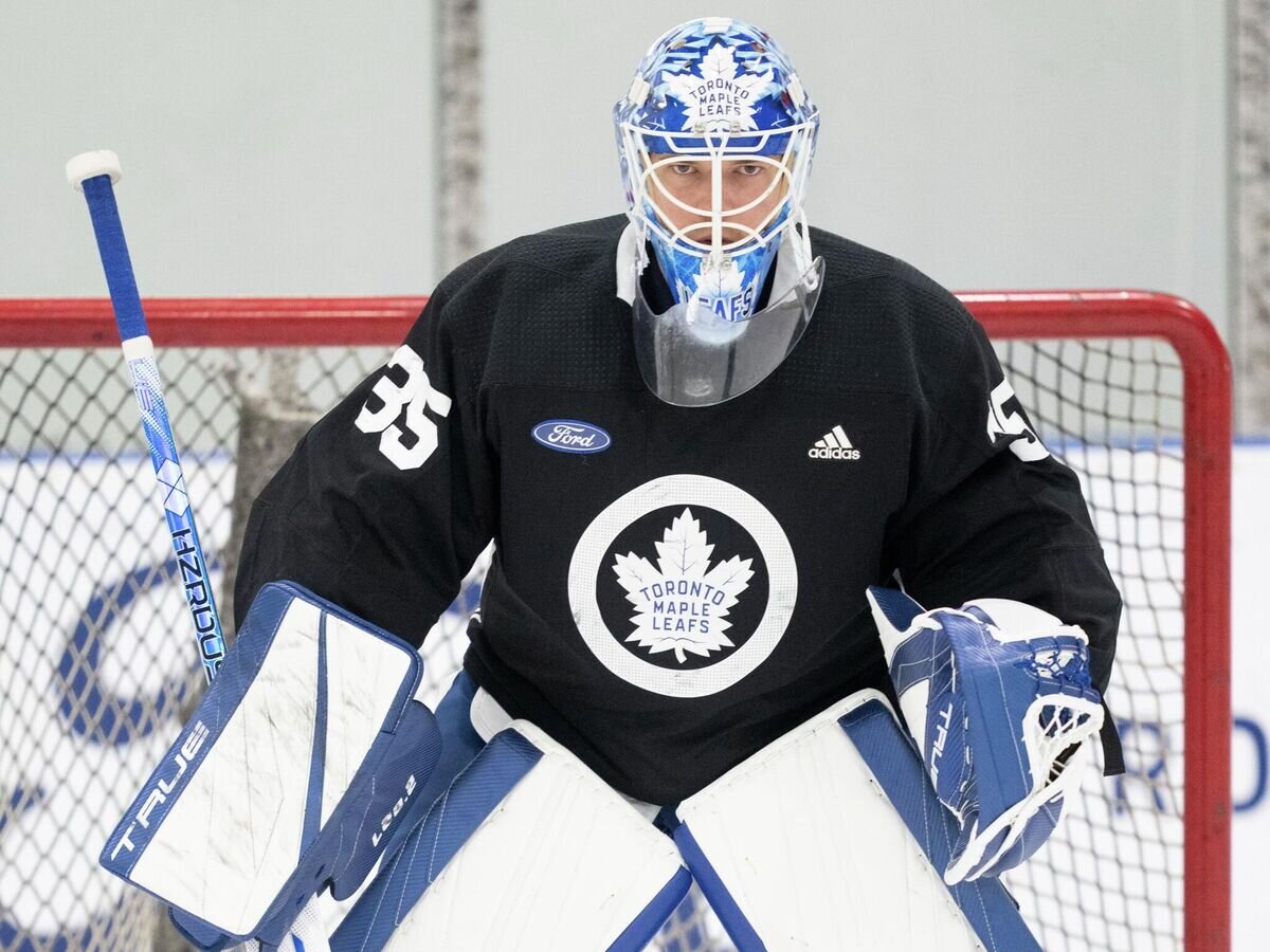    Вратарь "Торонто Мейпл Лифс" Илья Самсонов© пресс-служба клуба "Торонто Мейпл Лифс"