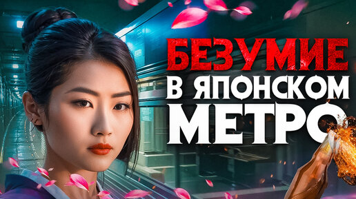 Download Video: Безумие в Японском метро. Кровавая охота 