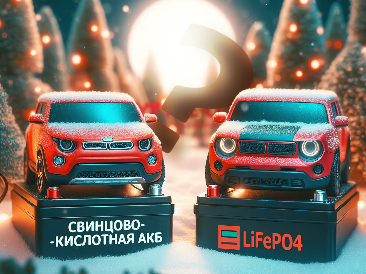 Можно ли свинцово-кислотную АКБ в машине заменить на литий-железо-фосфатную LiFePO4?