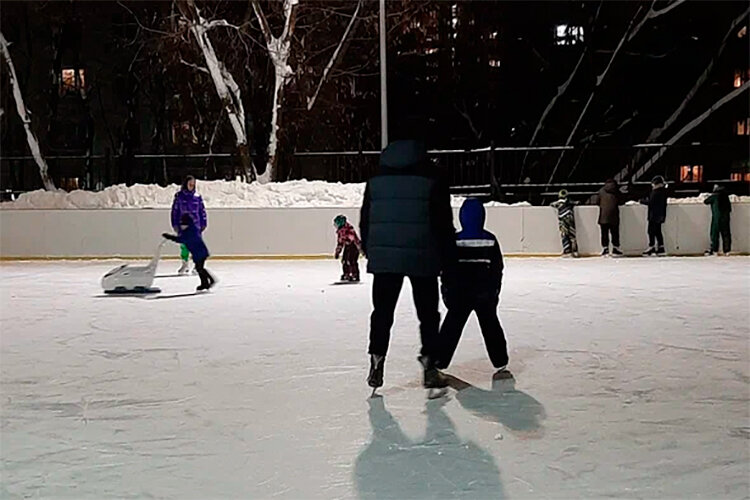 Каток на проспекте Мира. Фото: Яндекс Карты