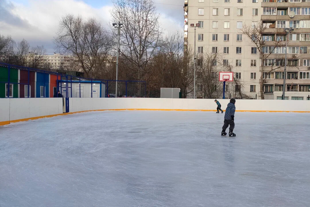 Dvorovaya territoriya, skating rink, Russia, Moscow, Tashkentskaya Street, 4к2 -