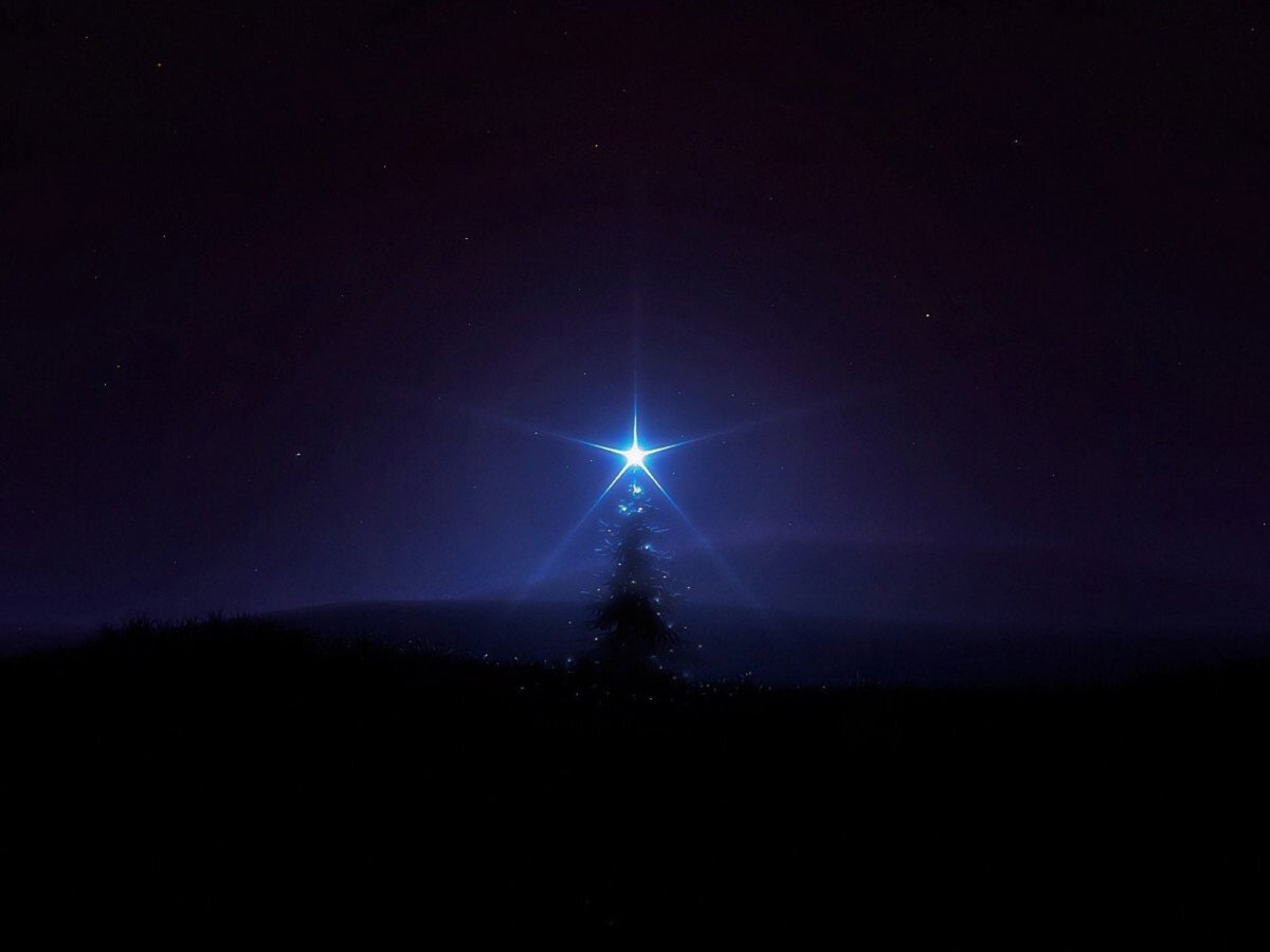 Вифлеемская звезда (фото из свободных источников)