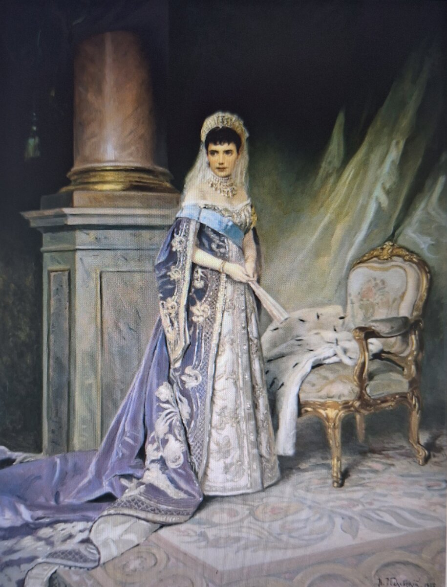 Маковский "Императрица Мария Фёдоровна"1912г