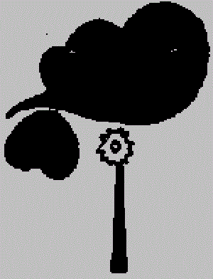 Логотип Пинской спичечной фабрики.