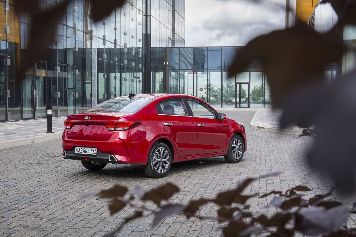 Kia Rio Red 2021