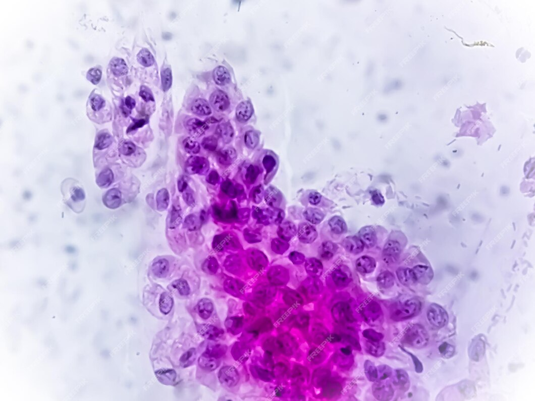 Trichomonas vaginalis в мазке по Папаниколау. Илюстрация: ru.freepik.com