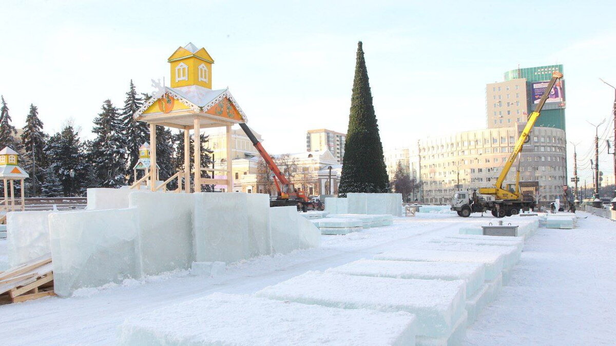 Открытие ледового городка в Челябинске перенесли на два дня | РИА Челябинск  24 | Дзен