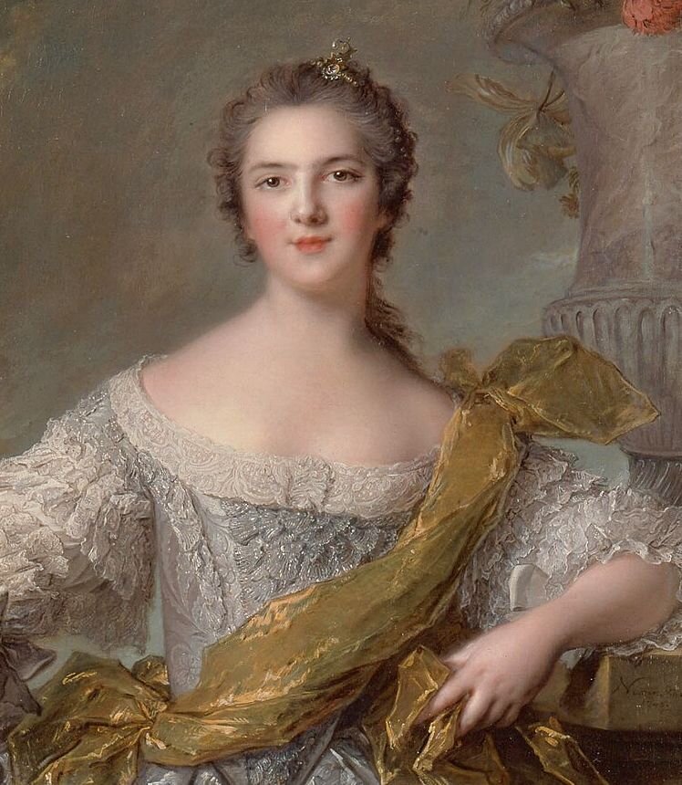 Мадам Виктория Портрет Жан-Марка Натье, 1748