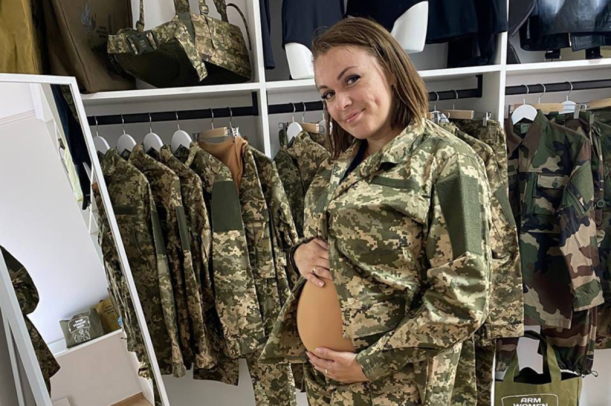    «Родила в окопе».