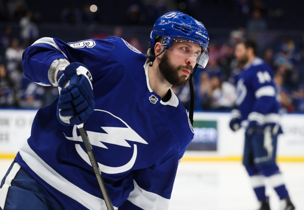 Никита Кучеров отрывается в бомбардирской гонке НХЛ. Фото: НХЛ