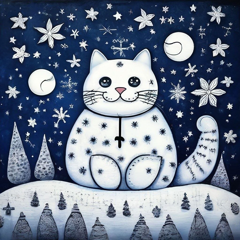 Создано с помощью Шедеврум. В стиле детского рисунка