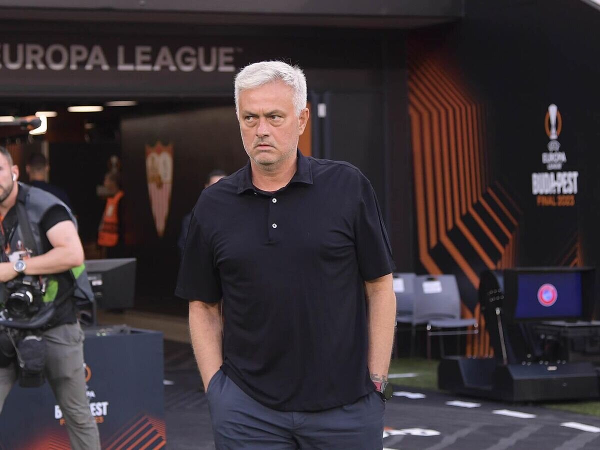    Главный тренер клуба "Рома" Жозе Моуринью© Фото : Пресс-служба ФК "Рома"