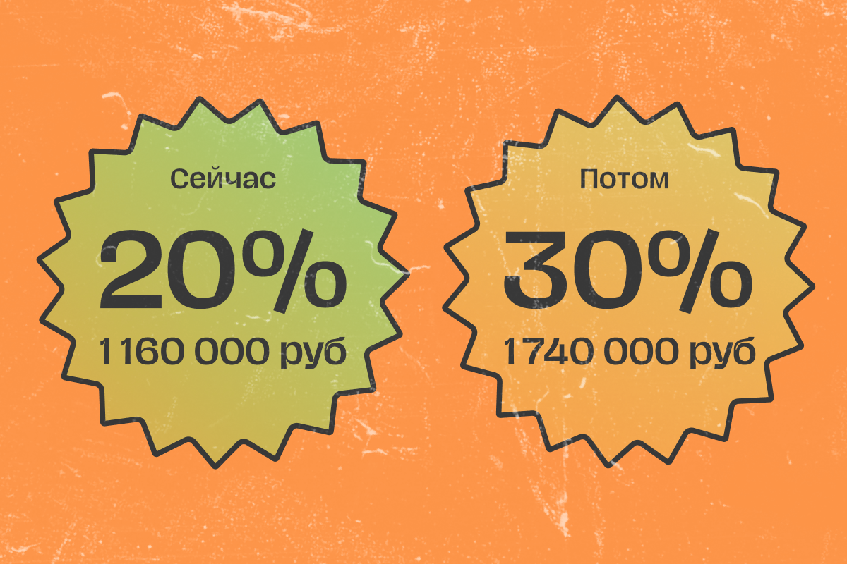 Первоначальный взнос за квартиру в «Эклипте»