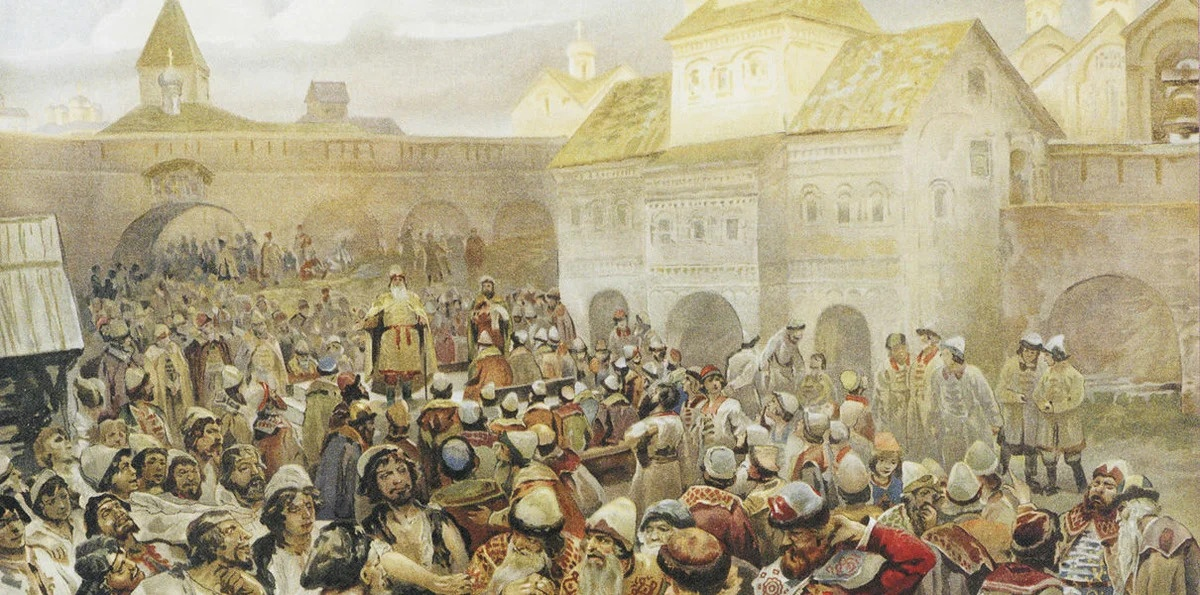 Вече пскова у Васнецова