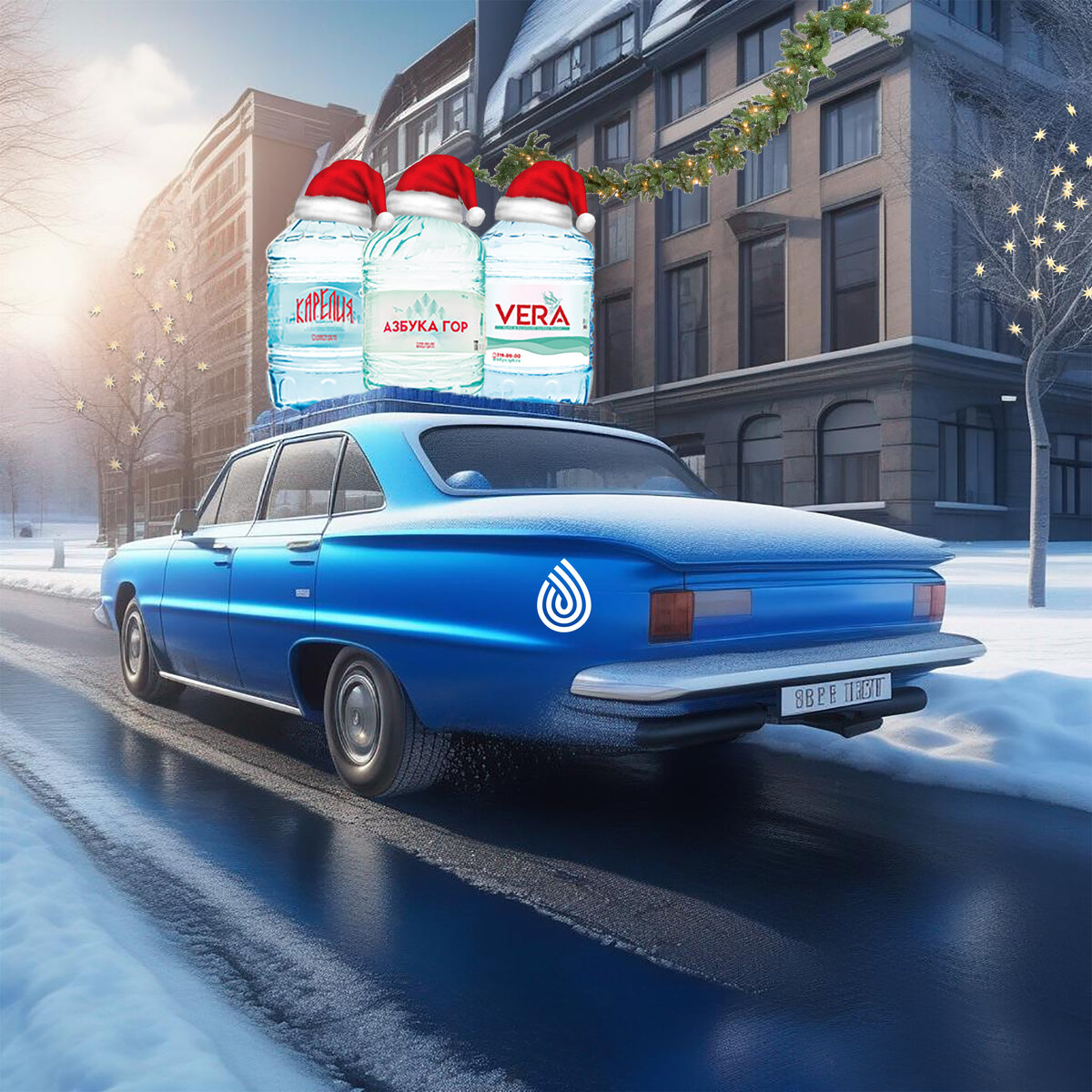 Набор природной воды «Тройка наших»