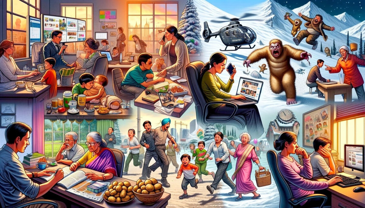 НС генерация автора канала Dron