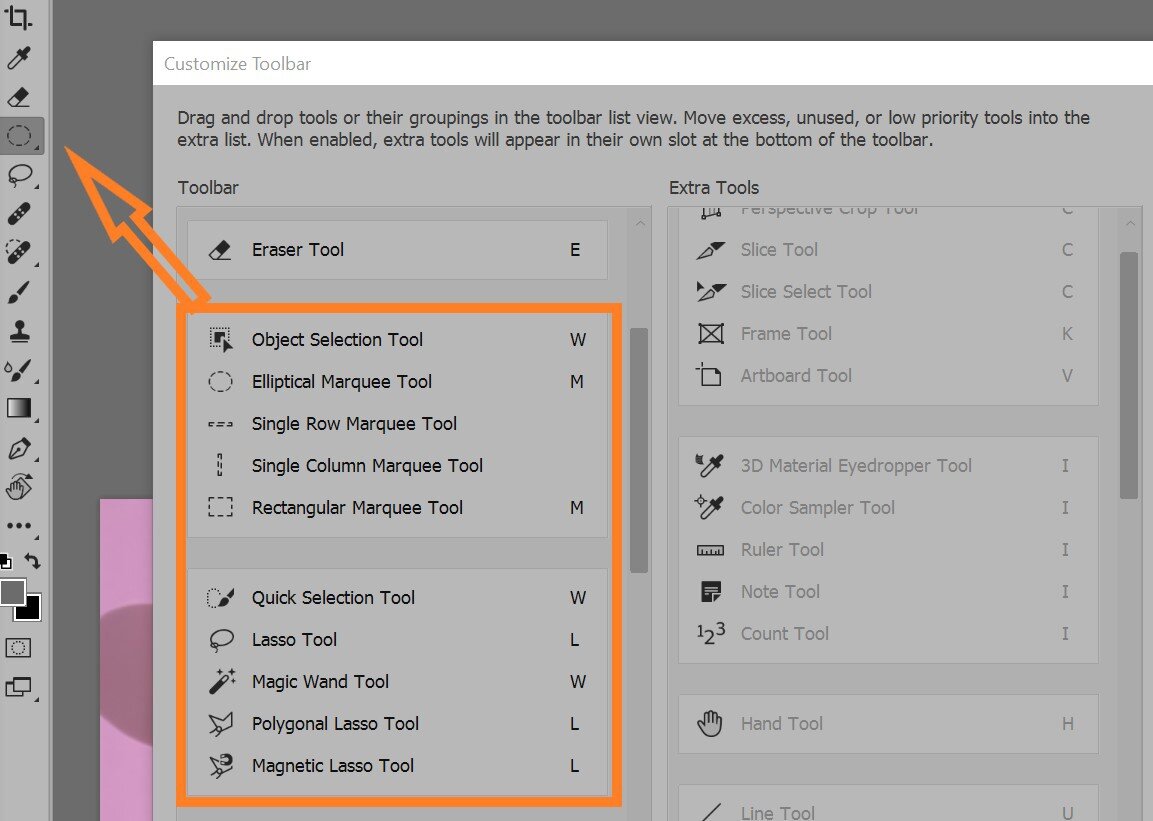 Rectangular Marquee Tool