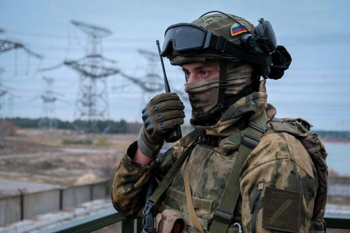Запорожская АЭС – под защитой профессионалов, источник – Телеграм- канал Росгвардия