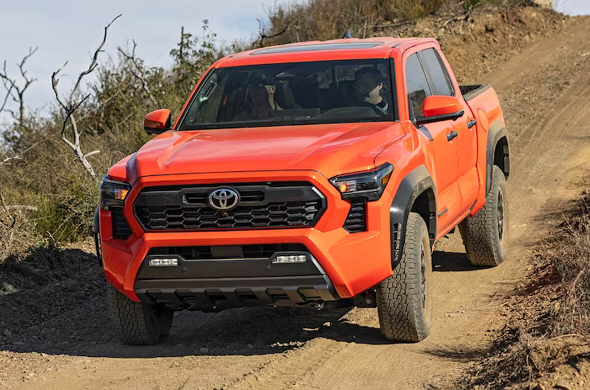 Первый взгляд на 2024 Toyota Tacoma: значительно улучшенный пикап, который  на теряет схожести с более крупными представителями своего класса |  WestMotors АВТО, МОТО ПОД ЗАКАЗ | Дзен