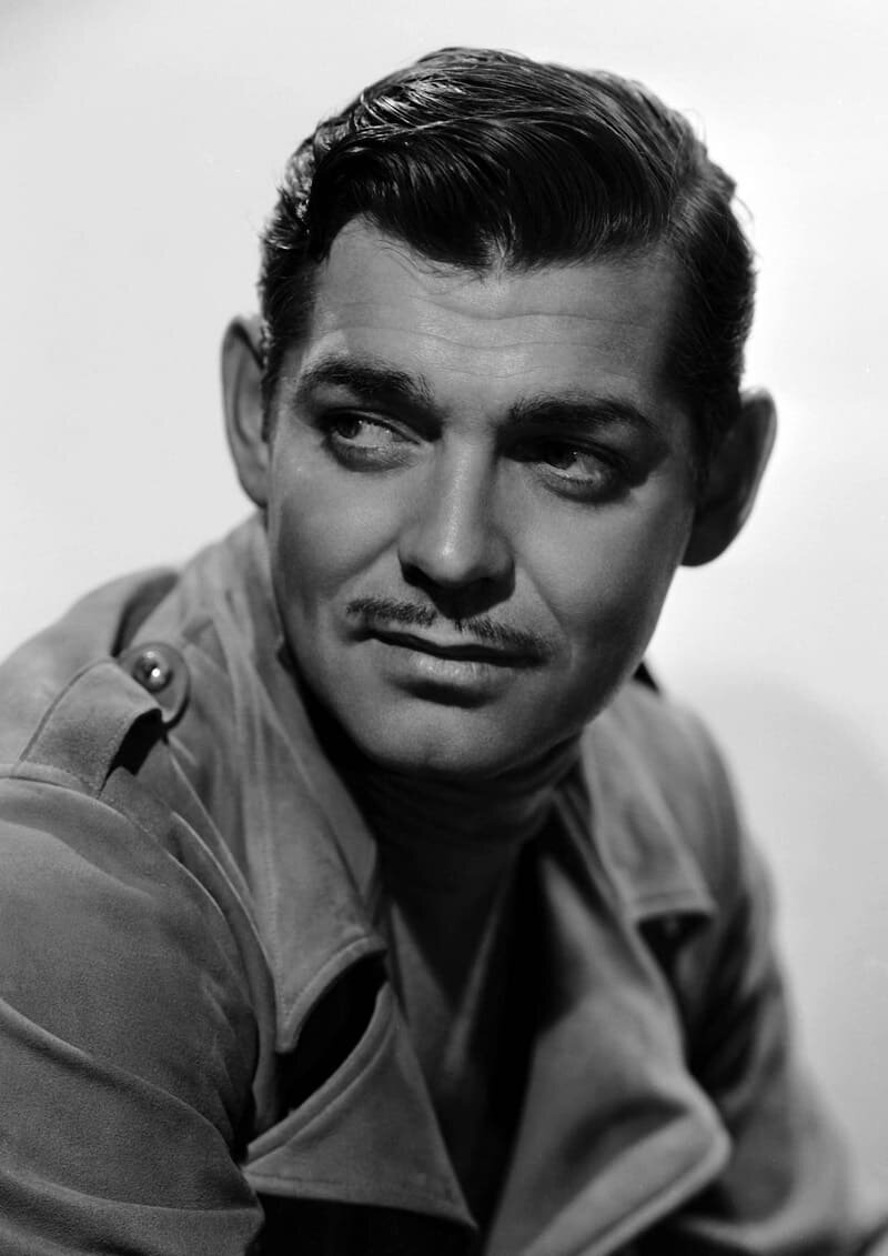 Артисты xx века. Кларк Гейбл. Кларк Гейбл / Clark Gable. Уильям Гейбл. Кларк Гейбл в молодости.