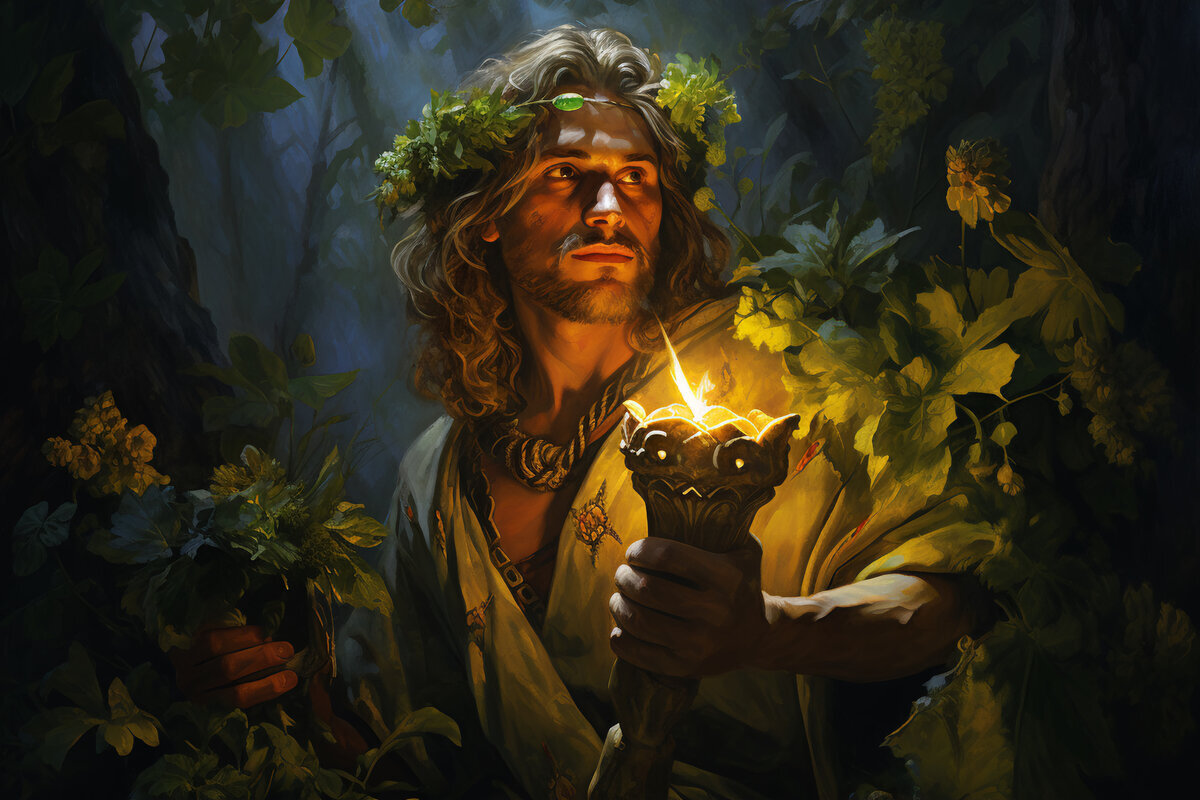 Купала — бог летнего солнца в славянском пантеоне. Иллюстрация Эпос Клио, CC BY 4.0