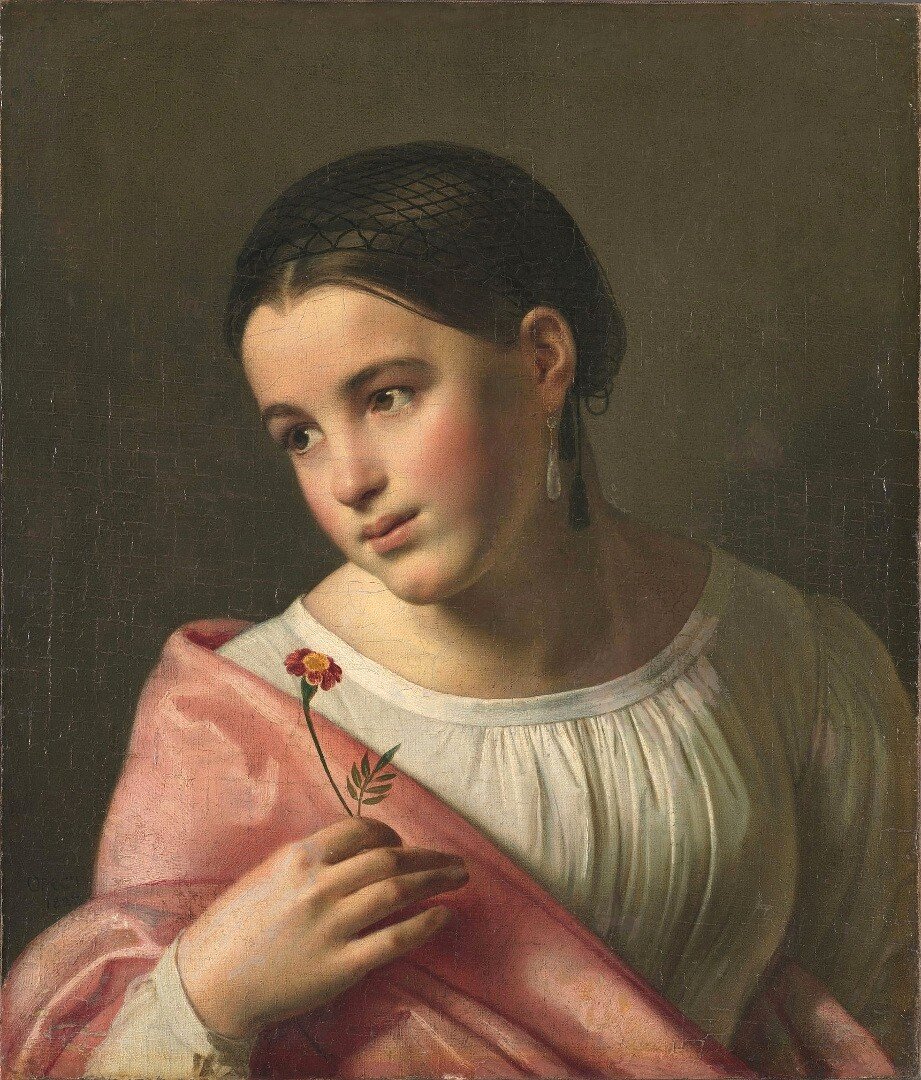 Орест Адамович Кипренский «Бедная Лиза», 1827