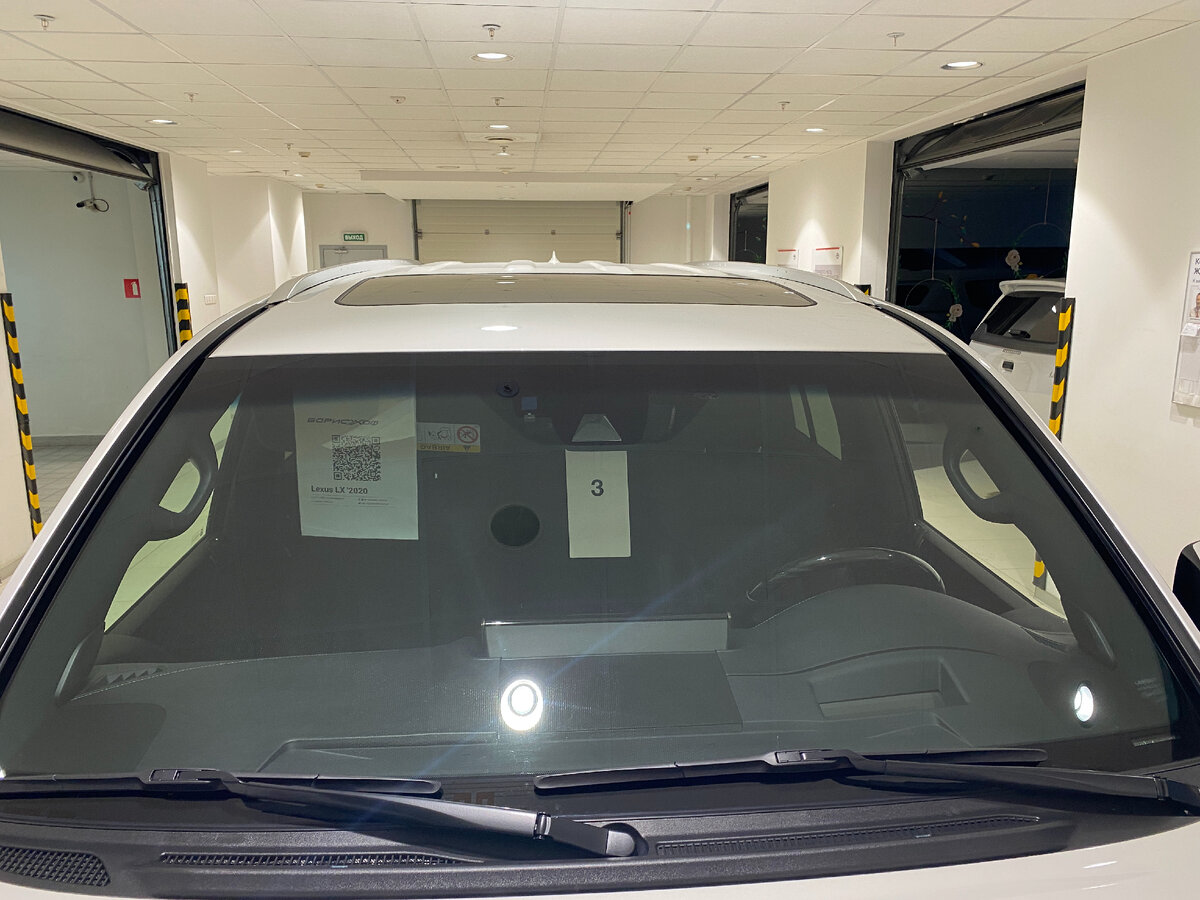 Выездная проверка Lexus LX 570 2020г. 1 собственник  Пробег: 015504км   Все номерные детали кузова проверены нареканий нет, «полицейская шильда»на стойке без следов переклейки.-2
